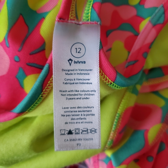 Ivivva Tumblin Tank Size 12 - Picture 5 of 7